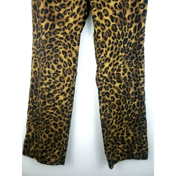 Terry Lewis Classic Luxuries Leopard Pants Pockets - Picture 6 of 8